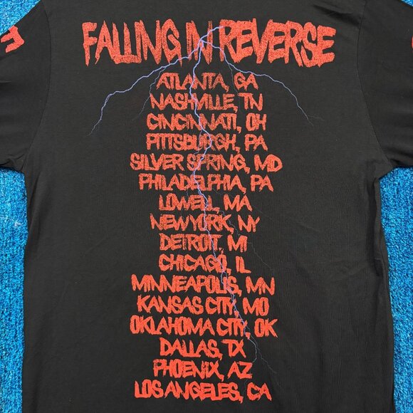 Falling in Reverse Tour Merch Long sleeve Tshirt size small - Picture 4 of 4